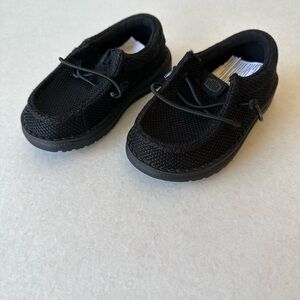 Hey Dude Kids Black Wally Funk Mono Toddler